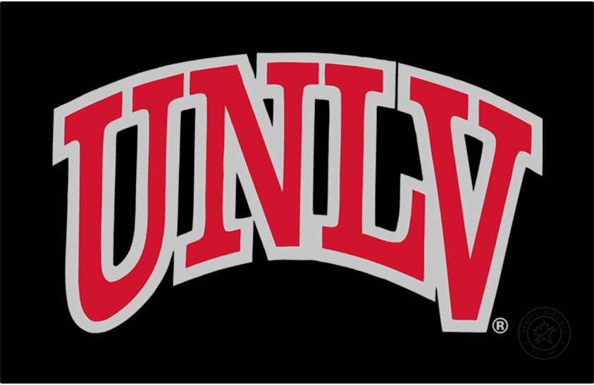 UNLV Rebels 2018-Pres Alt on Dark Logo v6 diy iron on heat transfer